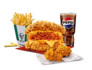 Double Chicken Dynamite Box Meal